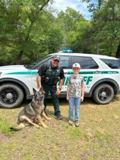 WCSO K-9 Hannibal helps locate missing child