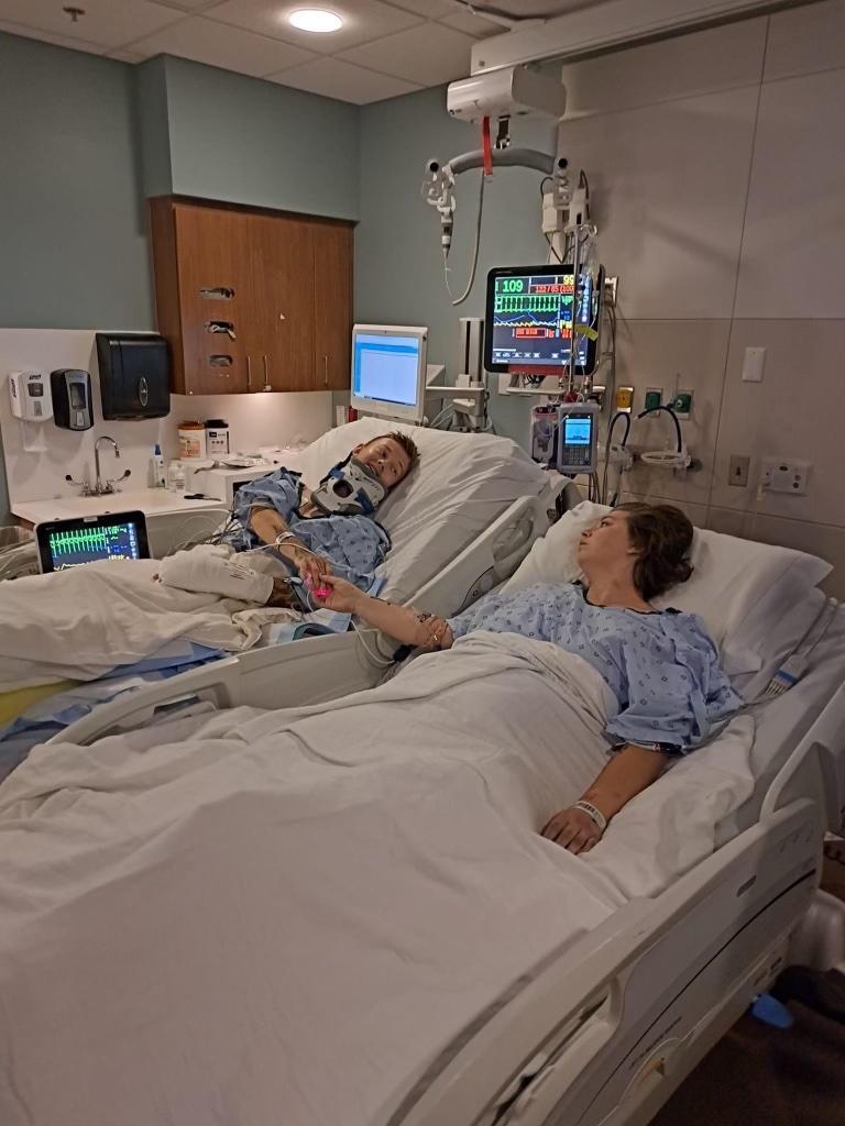 ‘He saved our lives’  Local couple faces long recovery after motorcycle crash