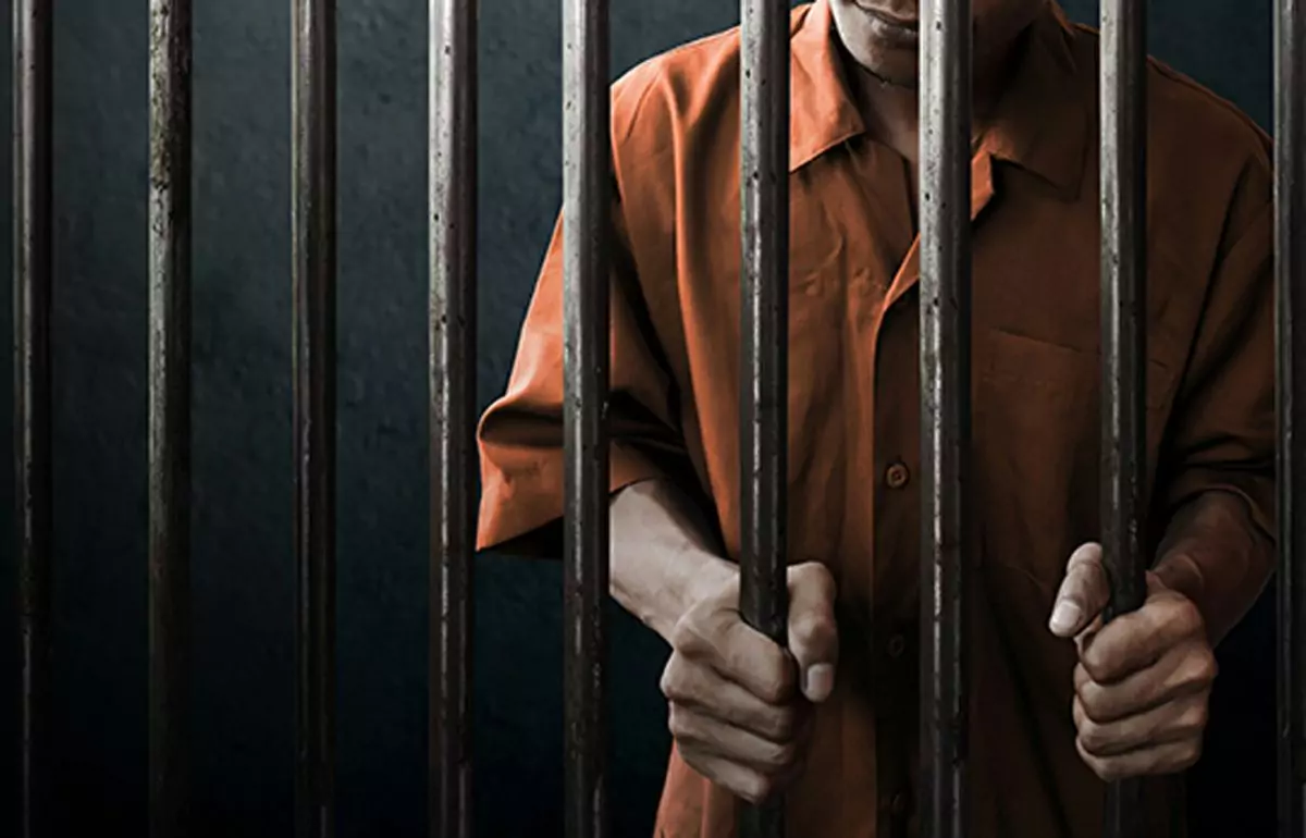 behind bars