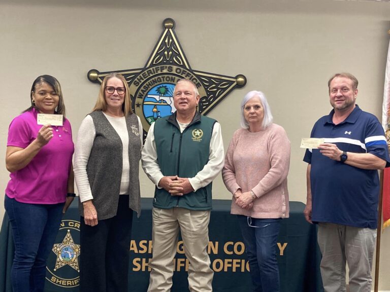 Community organizations receive donations from Washington County Sheriff
