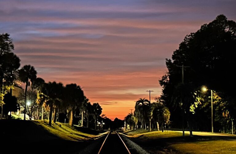 Colorful horizon: reader-sent sunset pic